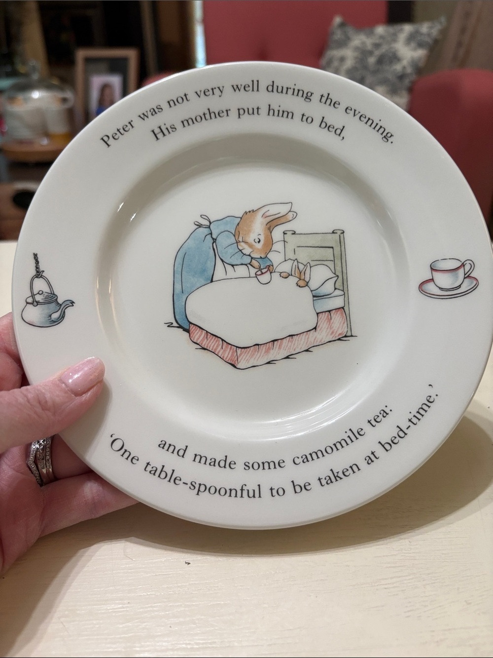 Peter Rabbit Plate by Wedgewood